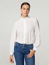 Bild von Spitzenbluse aus Baumwolle