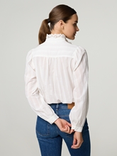 Bild von Spitzenbluse aus Baumwolle