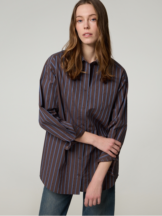 Bild von Bluse mit Strasssteinen DANIKA