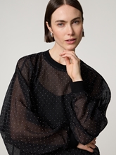 Bild von Bluse mit Strasssteinen EDISAN