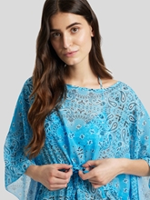 Bild von Kurzer Kaftan mit Bandana-Print