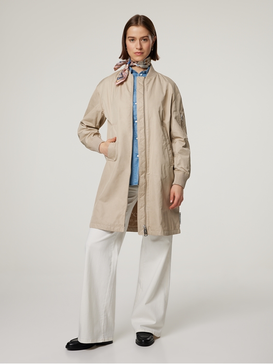 Bild von Lange Bomberjacke