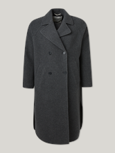 Image sur Manteau en laine style cape