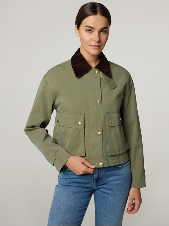 Bild von Kurze Jacke mit Baumwolle