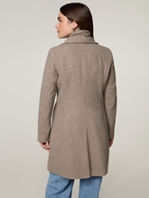 Bild von Wollmantel mit Stehkragen