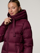 Bild von Steppmantel mit Kapuze