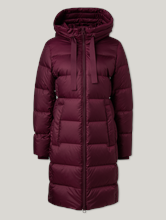 Bild von Steppmantel mit Kapuze