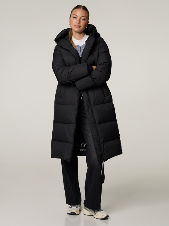 Image sur Manteau en duvet avec capuche