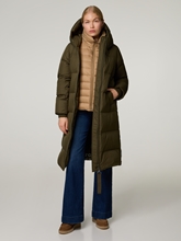 Bild von Daunenmantel mit Kapuze