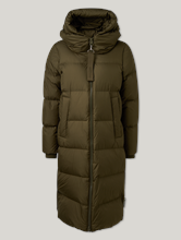 Bild von Daunenmantel mit Kapuze