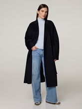 Bild von Doppelreihiger Mantel mit Wolle