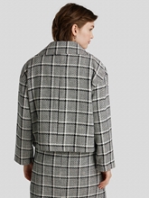 Bild von Jacke mit Bouclé-Struktur