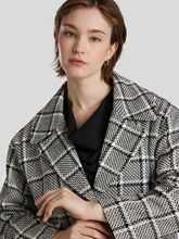 Bild von Jacke mit Bouclé-Struktur