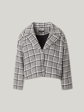 Bild von Jacke mit Bouclé-Struktur