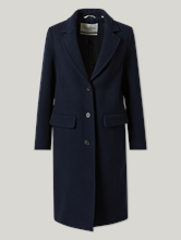 Bild von Mantel mit Schurwolle