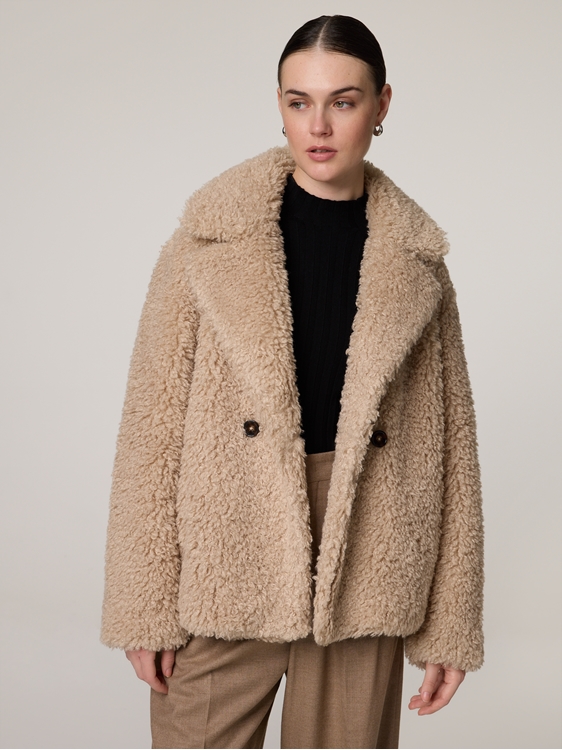 【 VINTAGE 】 Teddy Jacket PKZ.CH | Fashion Online-Shop | Grosse Auswahl an Top-Marken. Jacke