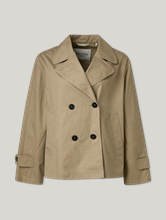 Image sur Veste trench en coton bio