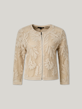 Bild von Jacke mit Häkelstrick