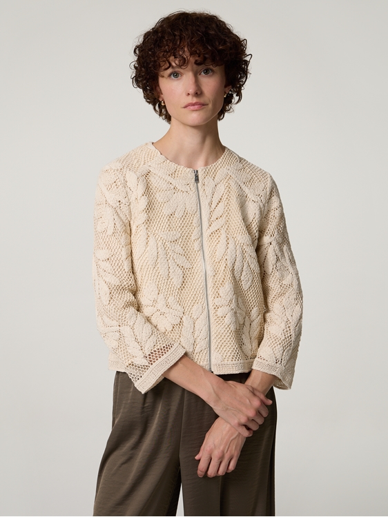 Image sur Veste en tricot crochet