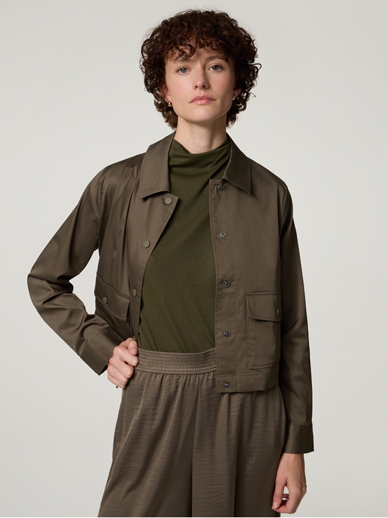 Image sur Blouson court boxy fit