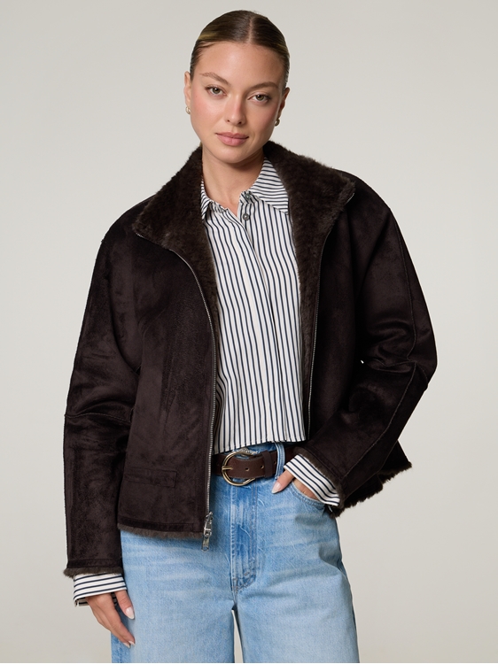 Bild von Kunstlederjacke