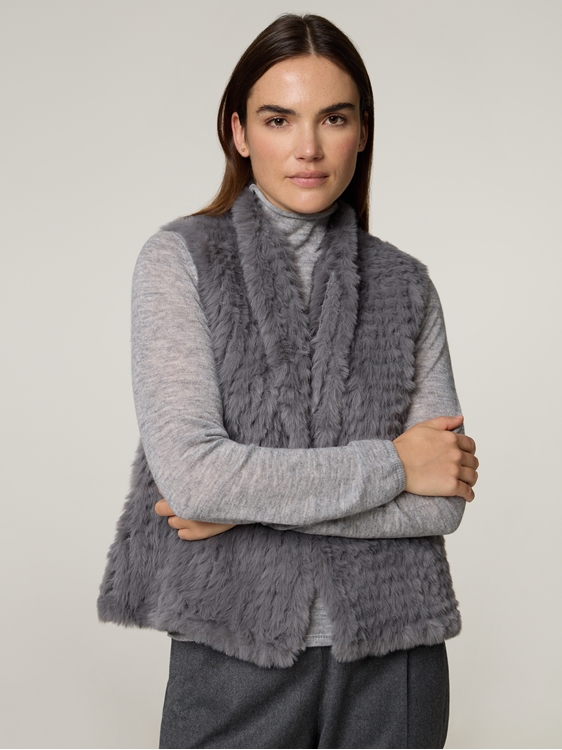 Bild von Weste aus Kunstfell