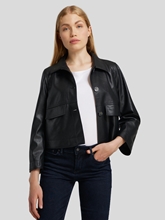 Bild von Jacke aus Kunstleder