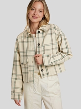 Image sur Veste de blazer en crop fit