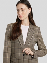 Bild von Blazer mit Karo-Muster