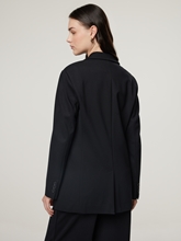 Bild von Long-Blazer aus Jersey