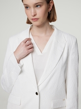 Image sur Blazer avec structure ondulée CILECCIO