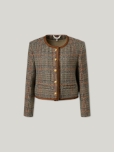 Bild von Kurze Jacke mit Hahntritt