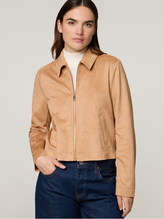 Bild von Jacke im Wildleder-Look