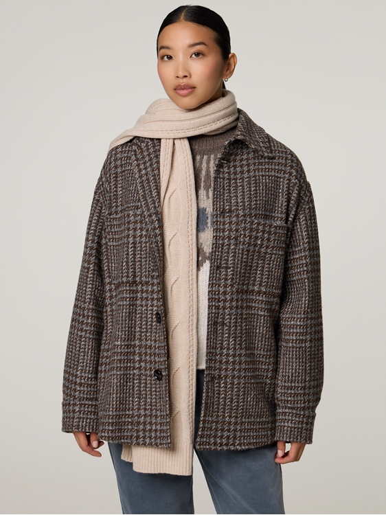 Bild von Overshirt mit Wolle