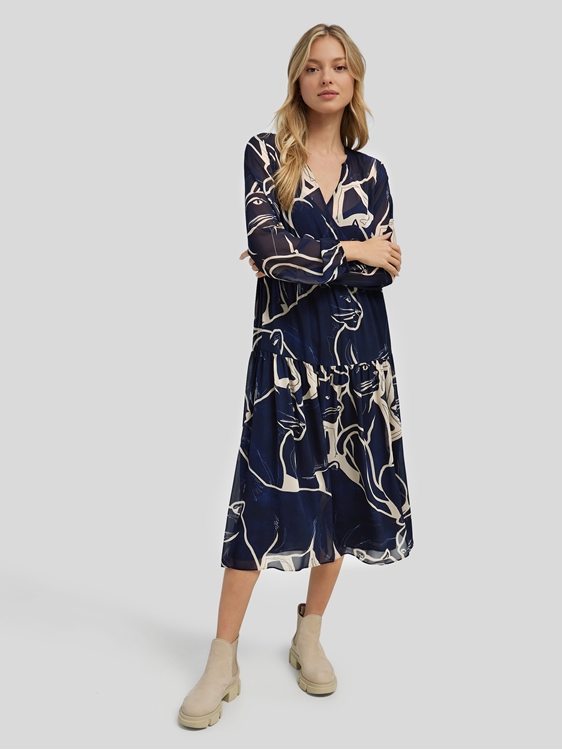 robe midi mousseline