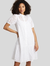 Bild von Kleid mit Lochstickerei