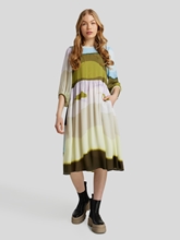Image sur Robe midi imprimée
