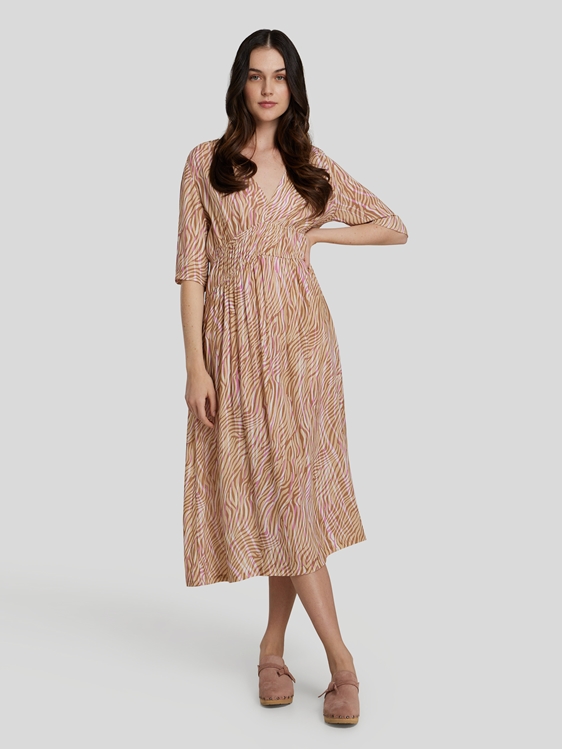 Image sur Robe midi imprimé  CILECCO