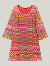 Bild von Kleid mit Zick-Zack-Muster