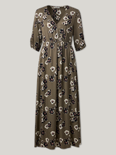 Bild von Maxikleid mit Blumen-Print