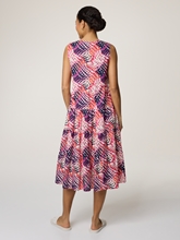 Image sur Robe midi imprimée