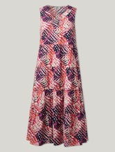 Image sur Robe midi imprimée