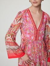 Image sur Robe imprimé allover