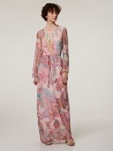 Image sur Robe maxi imprimée