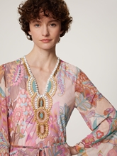 Image sur Robe maxi imprimée