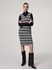 Bild von KLEID MIT GEO MUSTER STRICK
