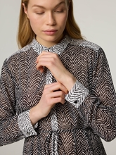 Image sur Robe midi en chiffon