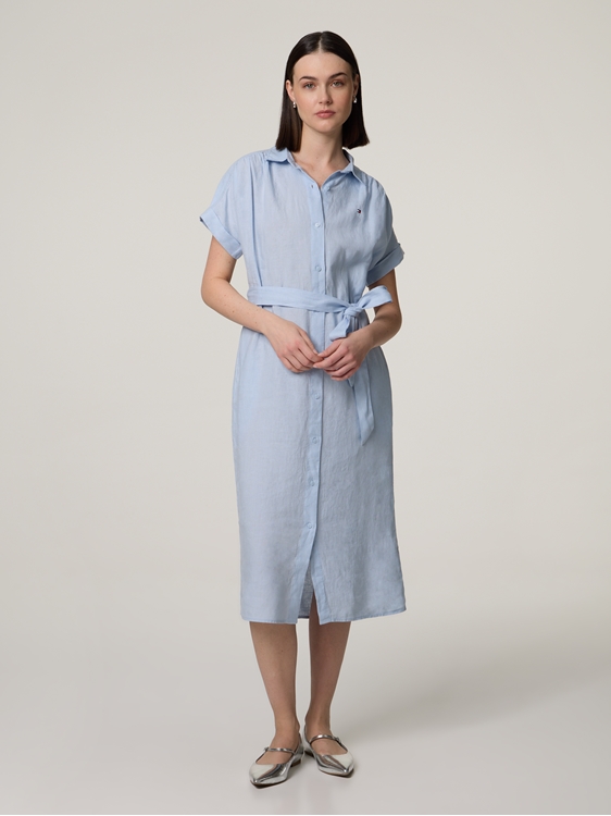 Bild von Midikleid aus Leinen