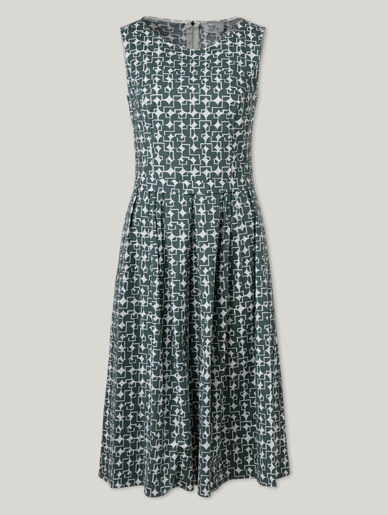 Image sur Robe midi à motifs