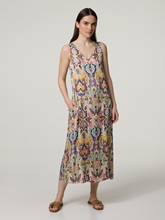 Image sur Robe midi avec imprimé
